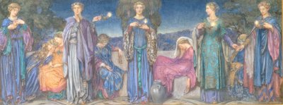 The Wise and Foolish Virgins by Eleanor Fortescue Brickdale